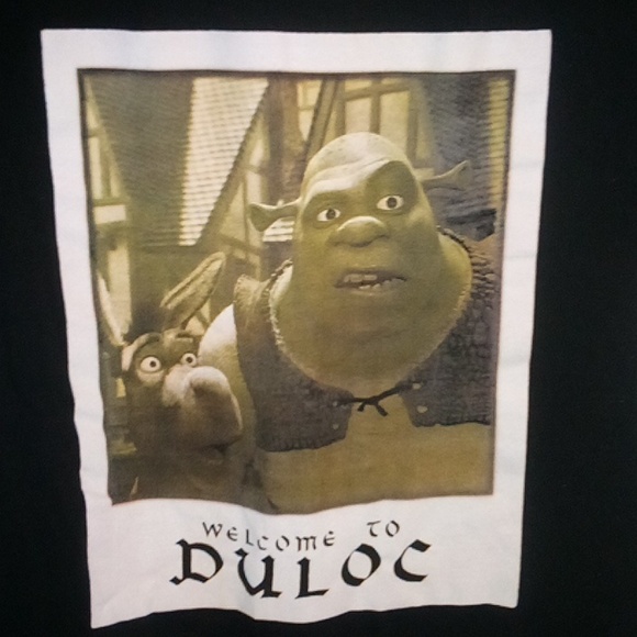 Shrek "Welcome to Duloc" T-shirt - Picture 2 of 4